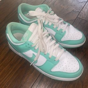 Green Glow Dunks - Womens 10, Mens 8.5 Nike Used